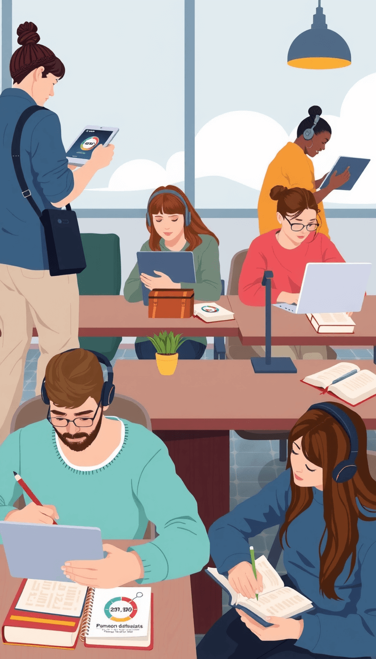 Pomodoro timer tool helping high school, college, and professional students stay focused, manage study time, and improve productivity