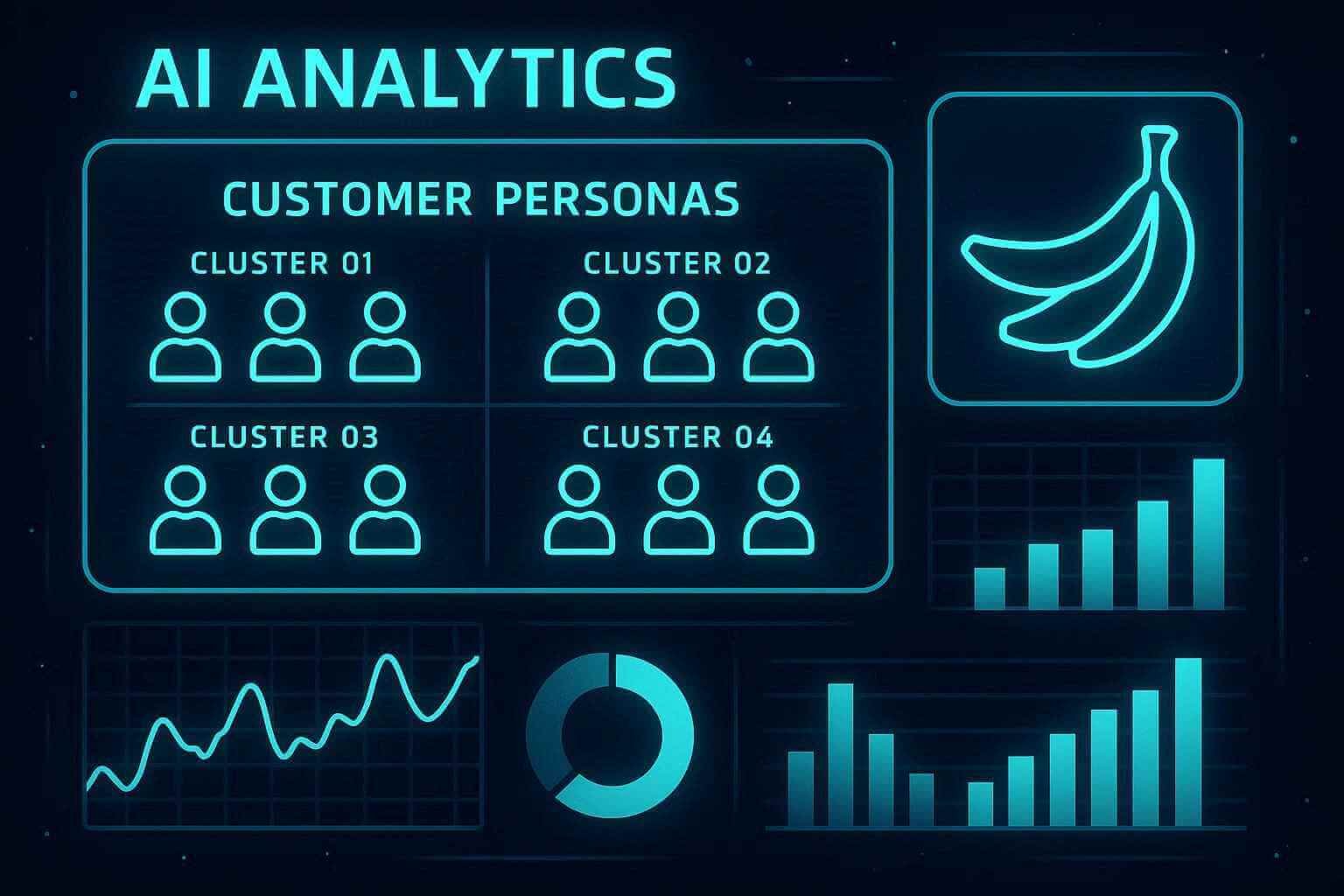 Nano-Banana AI customer segmentation dashboard