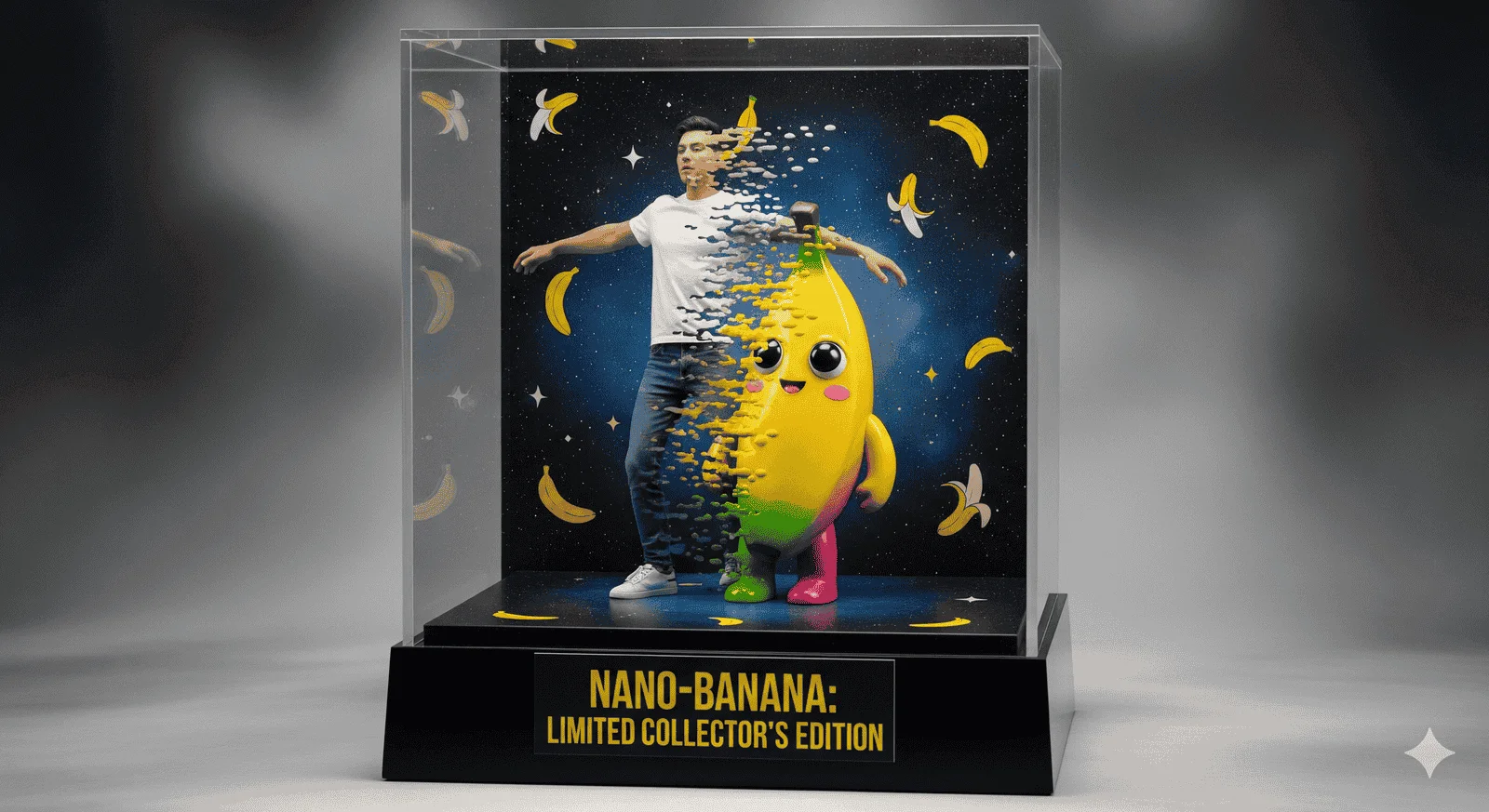 First Nano-Banana Figurine Prompt Example Nano-Banana First 3D Figurine Example